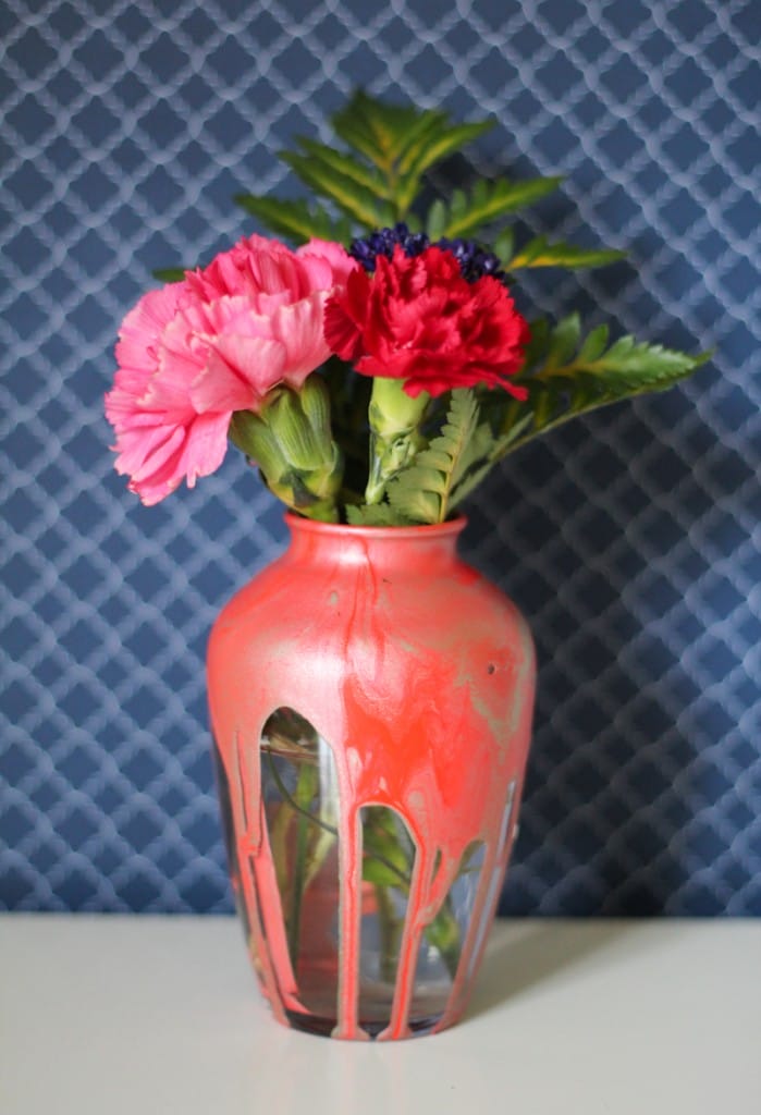 Dip Dyed Glass | The Crafted Life