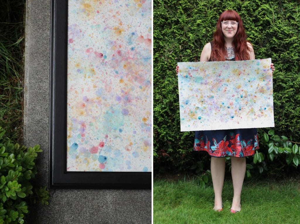 DIY Bubble Art | The Crafted Life