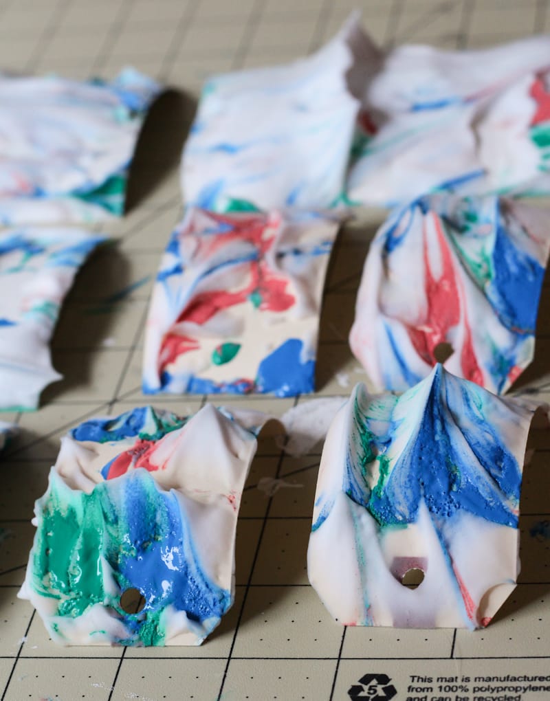 DIY Marbled Paper | The Crafted Life