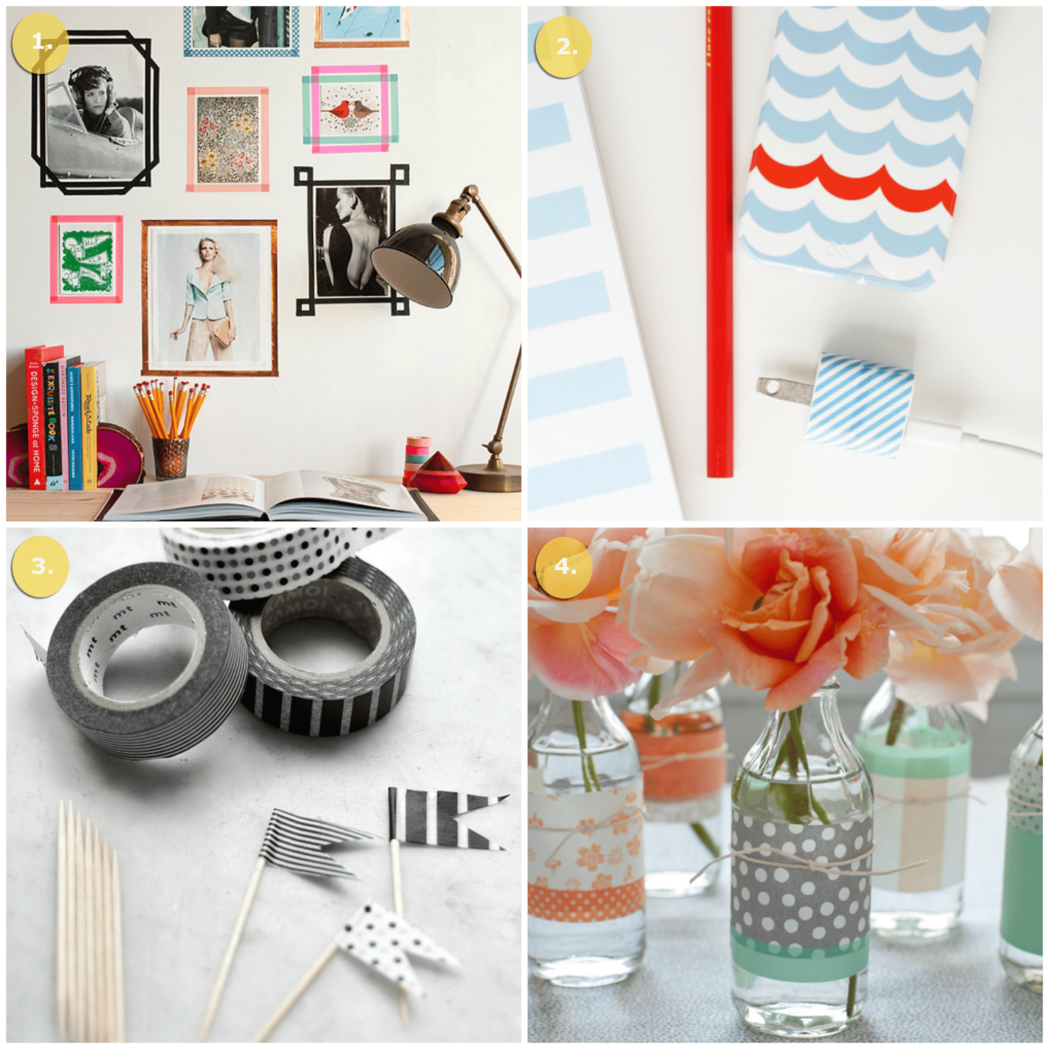 Must-Try Washi Tape DIYS | The Crafted Life