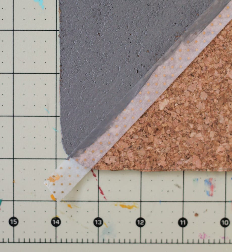 DIY Double Sided Cork Mousepad | The Crafted Life