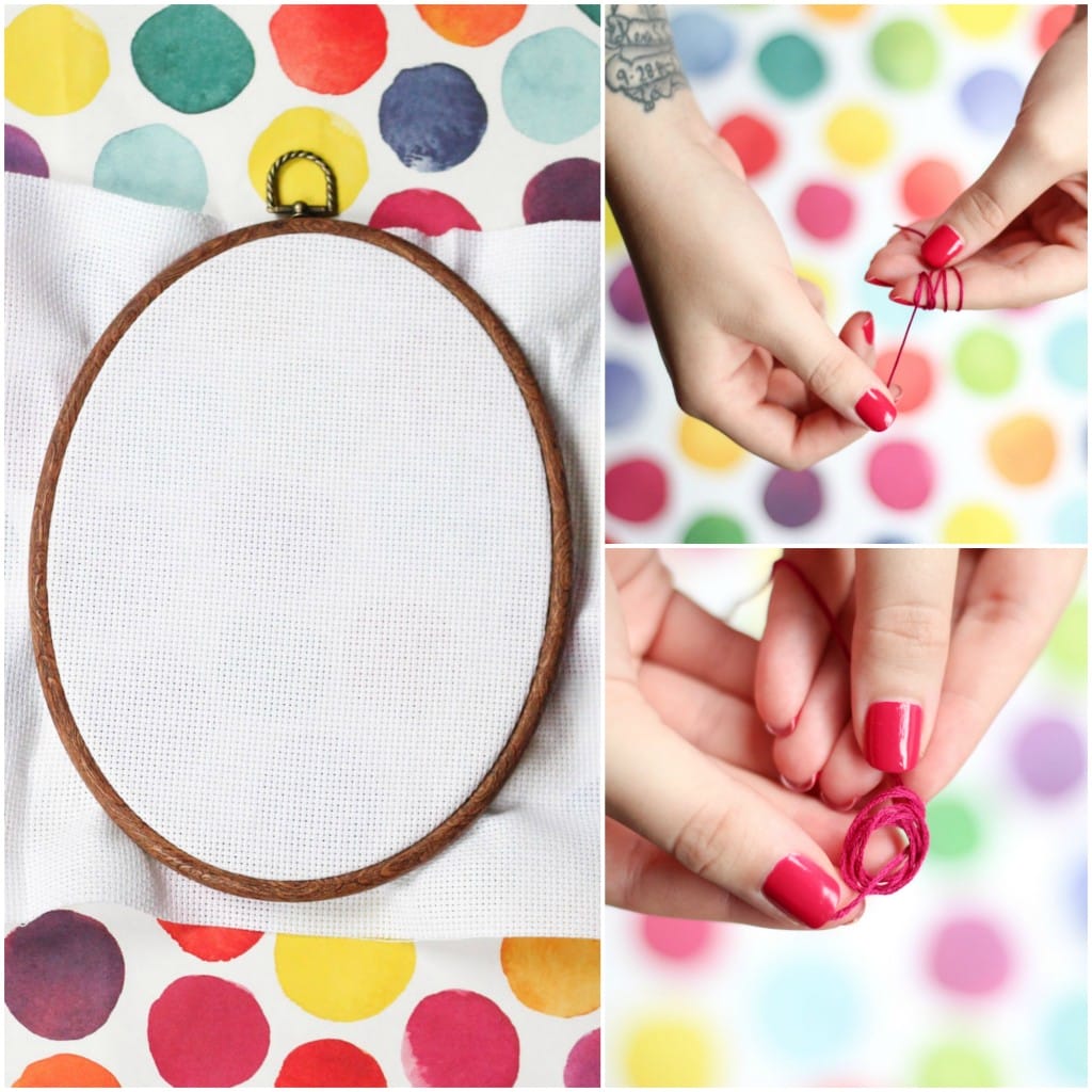 Cross Stitch Heart | The Crafted Life
