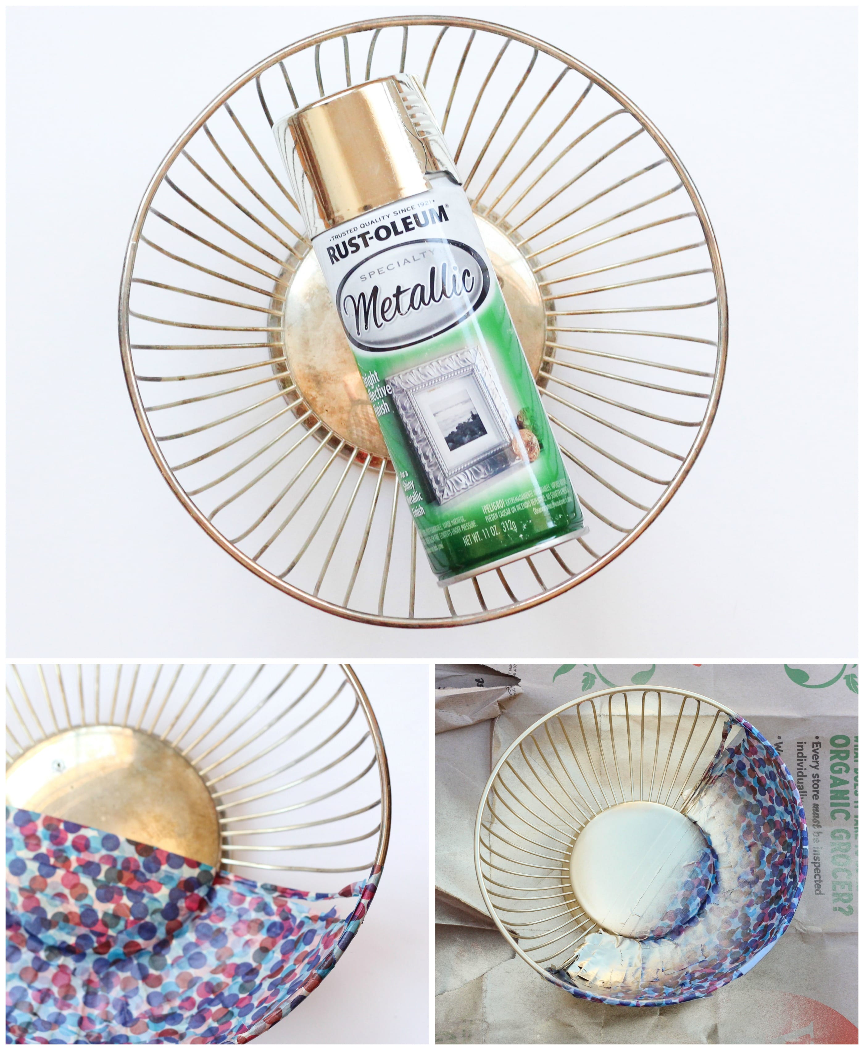 DIY Two-Tone Photo Bowl | The Crafted Life