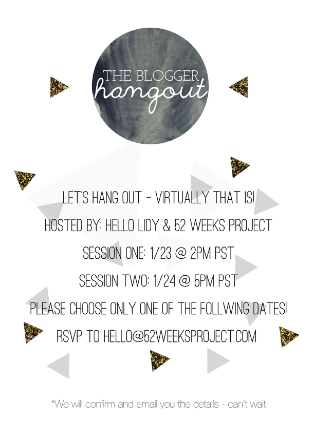 Blogger Hangout | The Crafted Life