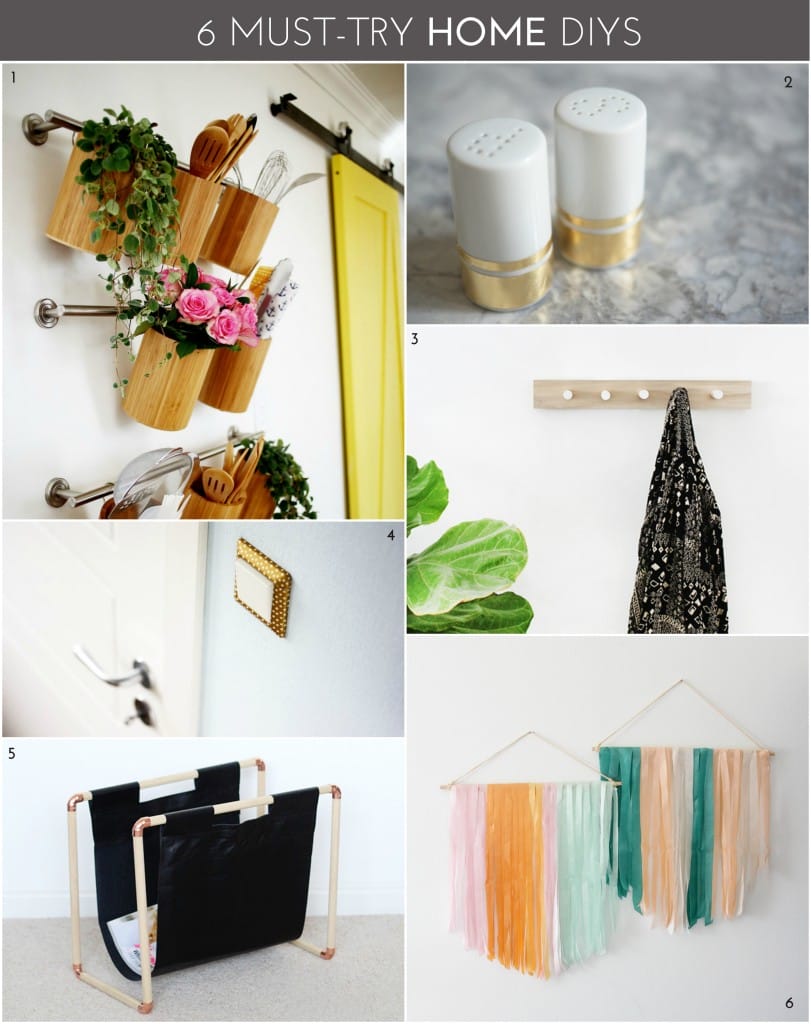 6 Must-Try Home DIYS