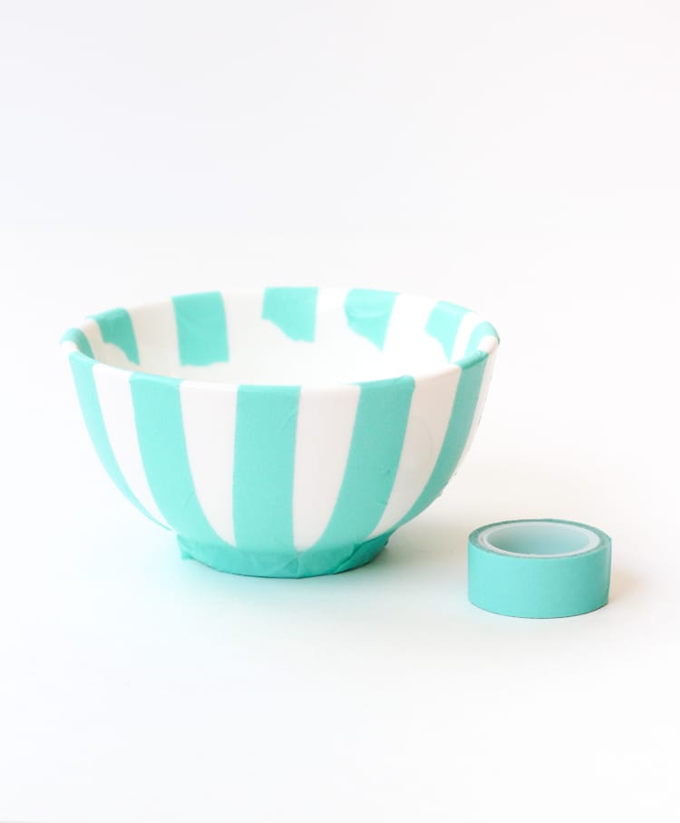 How to Paint Ceramic-- click through for step by step tutorial