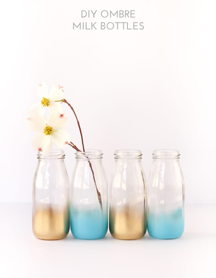 DIY Ombre Milk Bottles-- materials available as a kit!