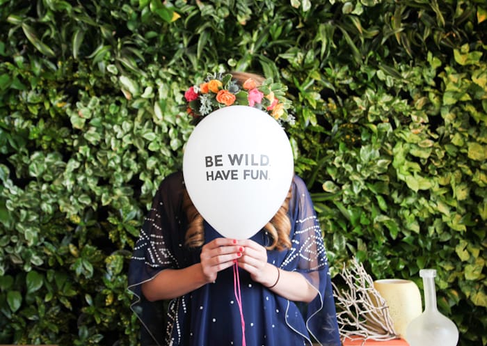 West Elm Flower Crown Workshop hosted by The Crafted Life & Hello Lidy