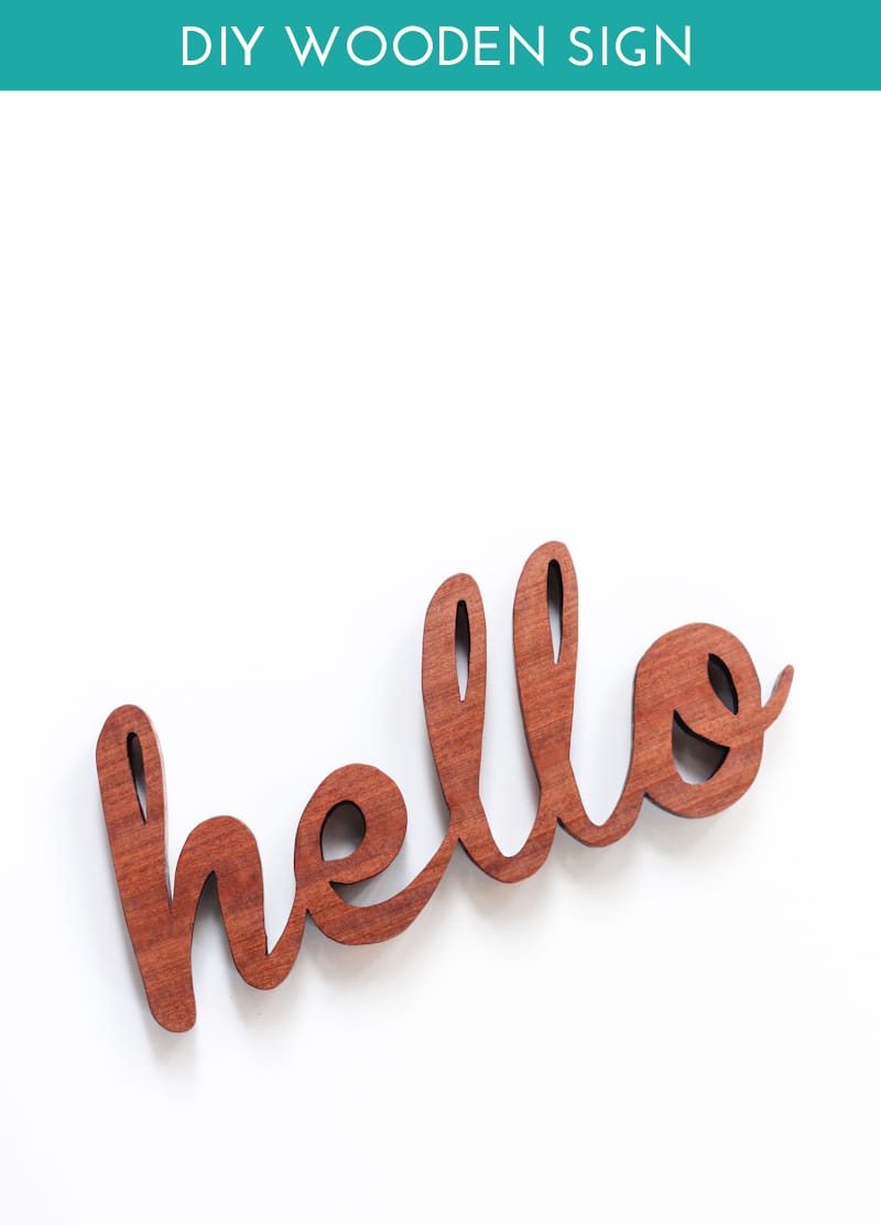 DIY Wooden Sign