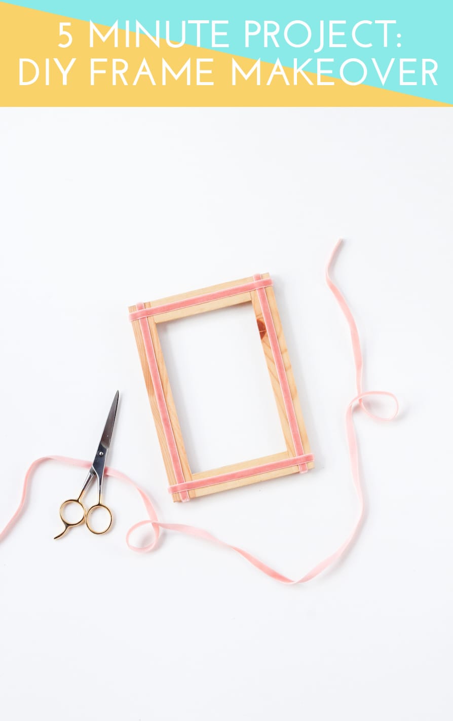 5 Minute Project: DIY Frame Makeover
