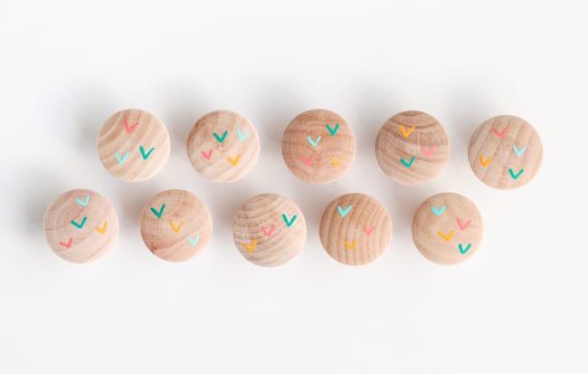 Hand-Painted Dresser Knob DIY