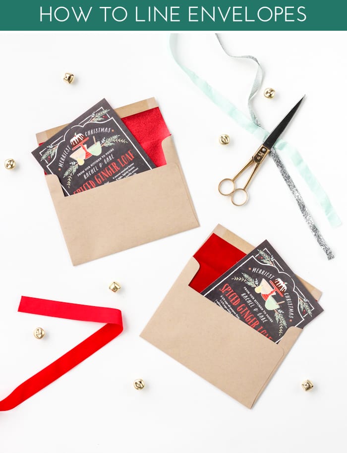 How to Line Envelopes