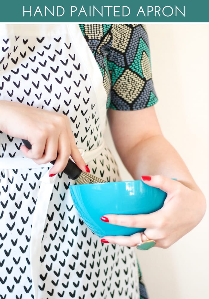 Hand Painted Apron DIY