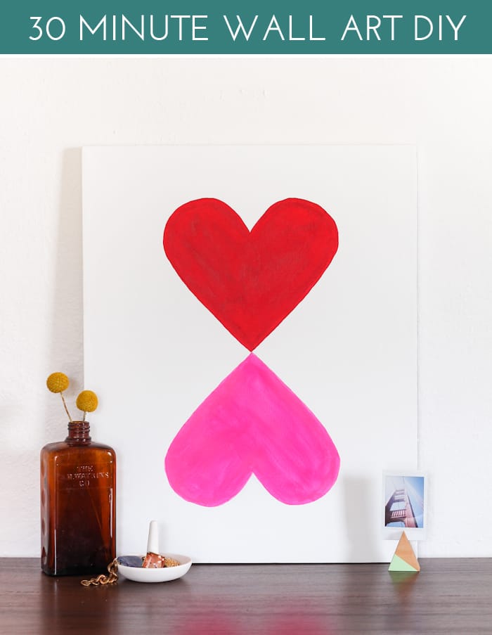 30 Minute Wall Art DIY