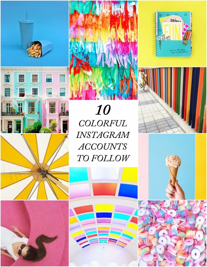 10 Colorful Accounts to Follow on Instagram