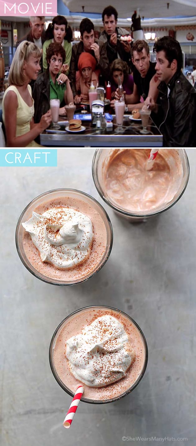 Movie Inspired Crafts: Grease