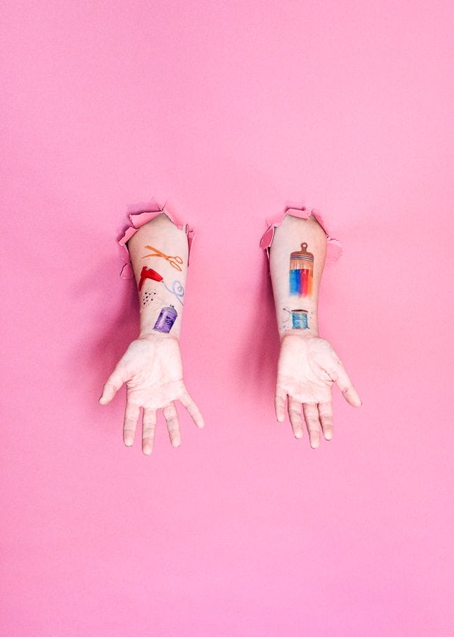 DIY Temporary Tattoos + Free Printable