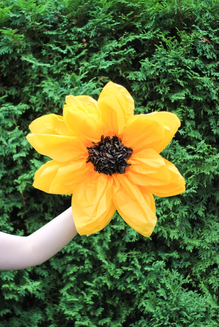 DIY Tissue Paper Flower