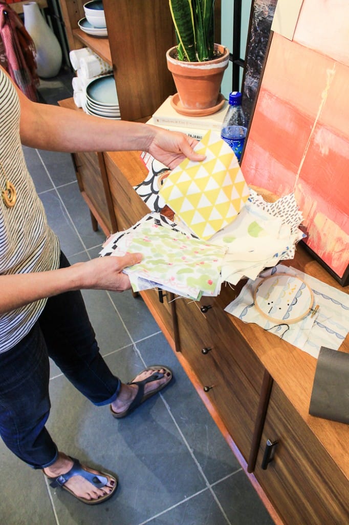 Embroidery Workshop Recap, West Elm