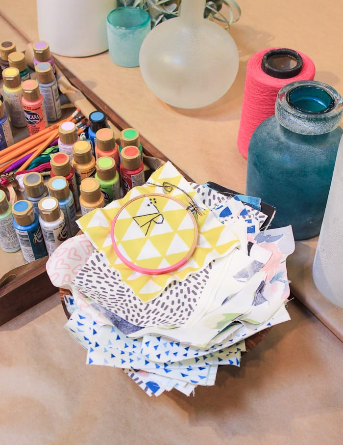 Embroidery Workshop Recap, West Elm
