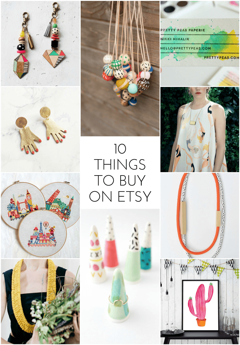 10 Things to buy on Etsy