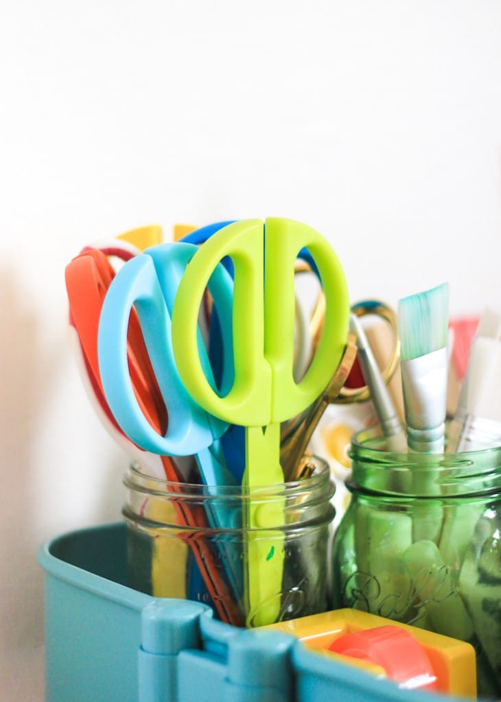 A tour of @thecraftedlife's home office + diy storage boxes