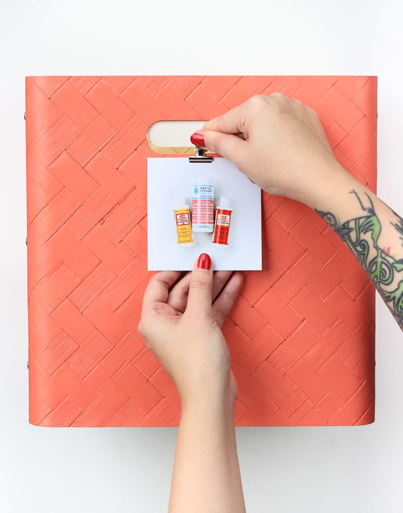 A tour of @thecraftedlife's home office + diy storage boxes
