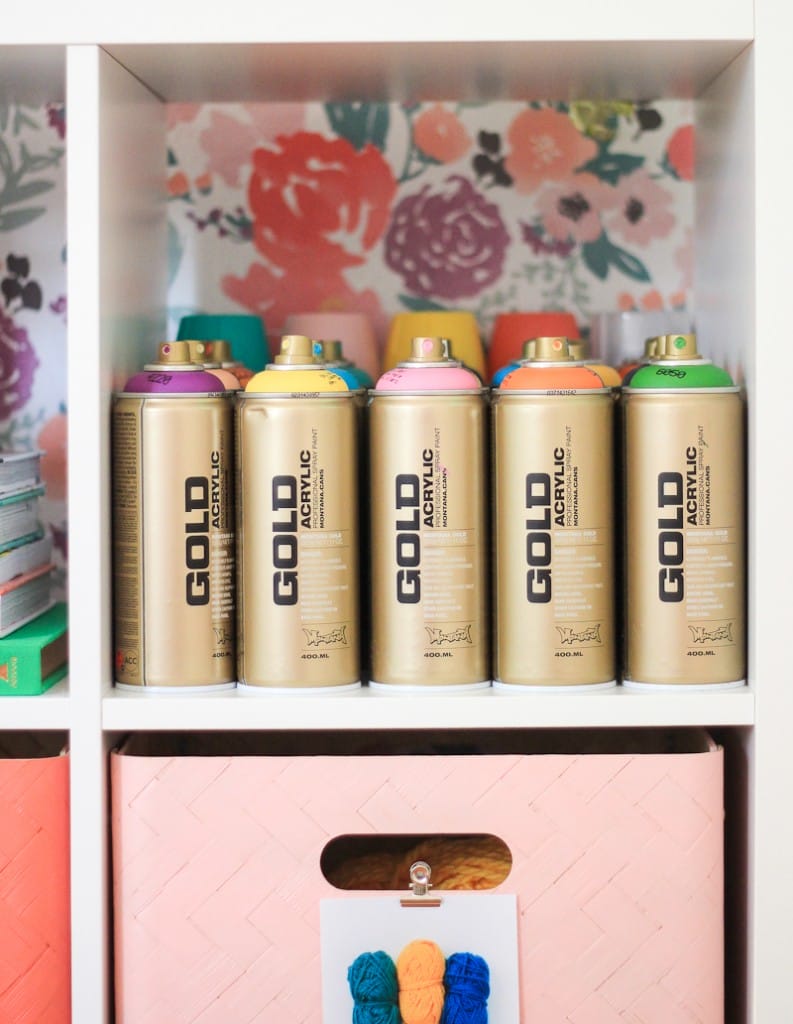 A tour of @thecraftedlife's home office + diy storage boxes