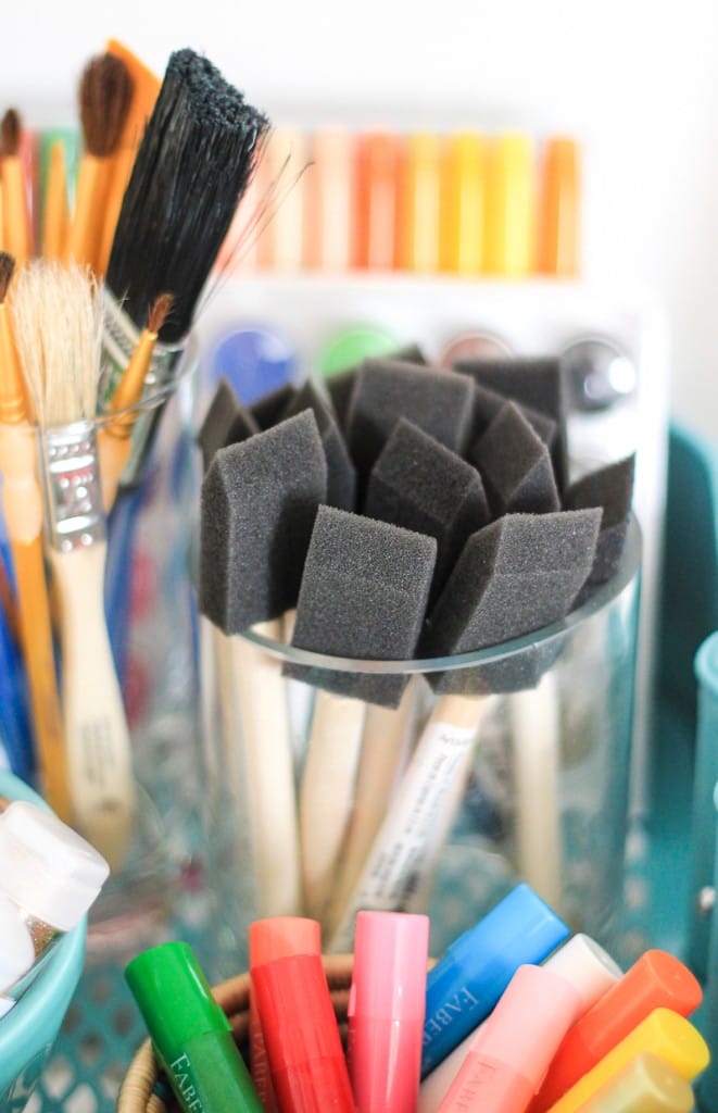 A tour of @thecraftedlife's home office + diy storage boxes