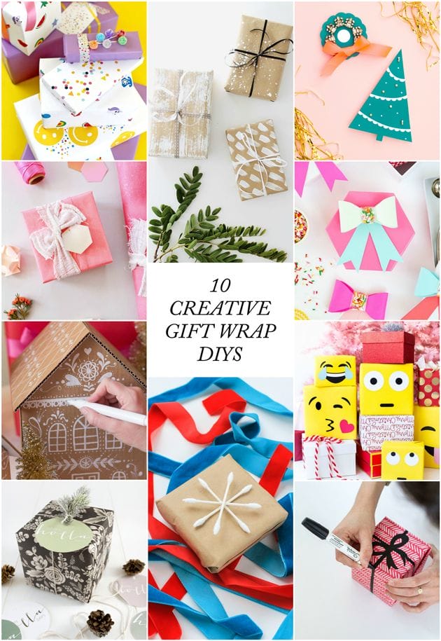 10 creative ways to wrap presents (all diy-able)