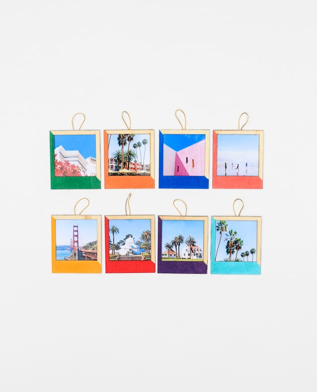 Make these colorful Instagram ornaments for your tree in less than one hour!