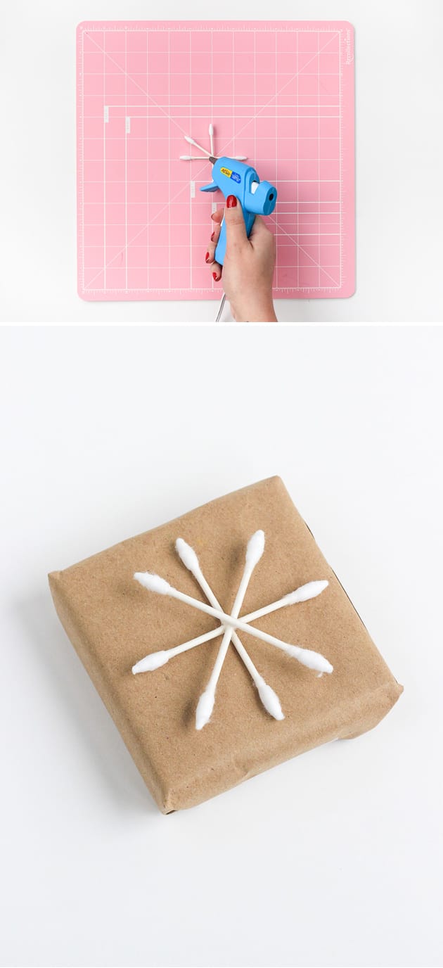 3 Last Minute Gift Wrap DIYS (made from common household items!)