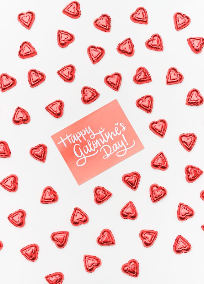 DIY Valentine's Day Postcards + Free Printables