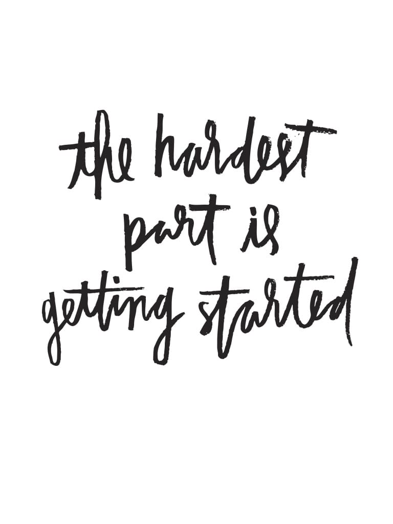 Free Handlettered Printables + Flash Sale