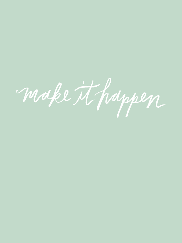 Free Handlettered Printables + Flash Sale