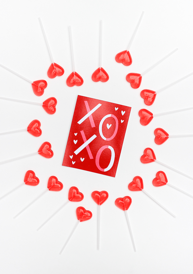 DIY Valentine's Day Postcards + Free Printables