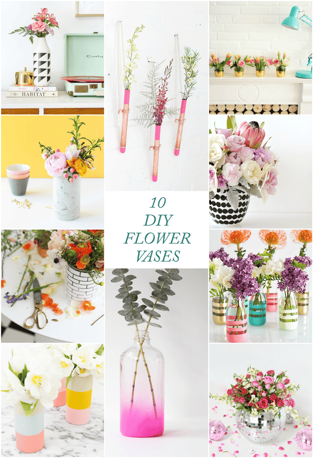 10 DIY Vases to Get You Ready for Spring