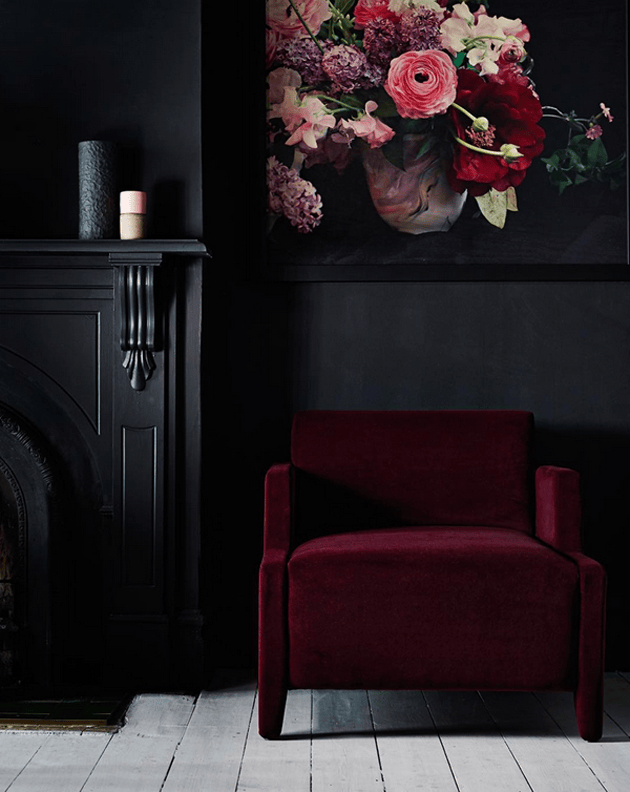 Trend Crush: Dark Interior Paint Colors