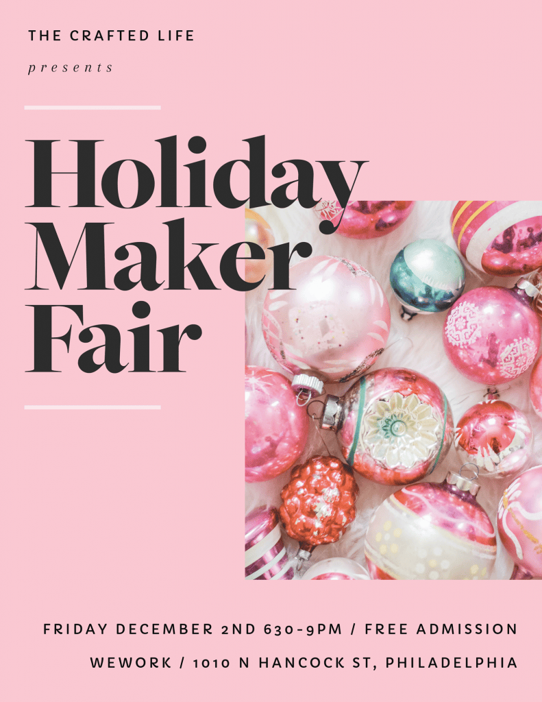 Holiday Maker Fair, Philadelphia PA