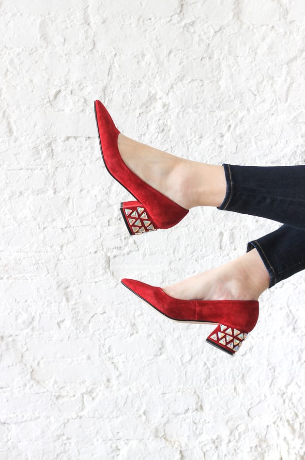 Jazz up your heels with rhinestones in 30 minutes!