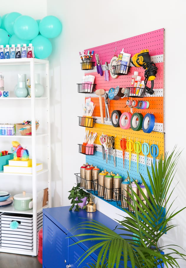 Take a tour of The Crafted Life's craft/photography studio!