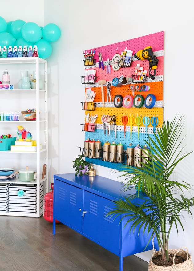 Take a tour of The Crafted Life's craft/photography studio!