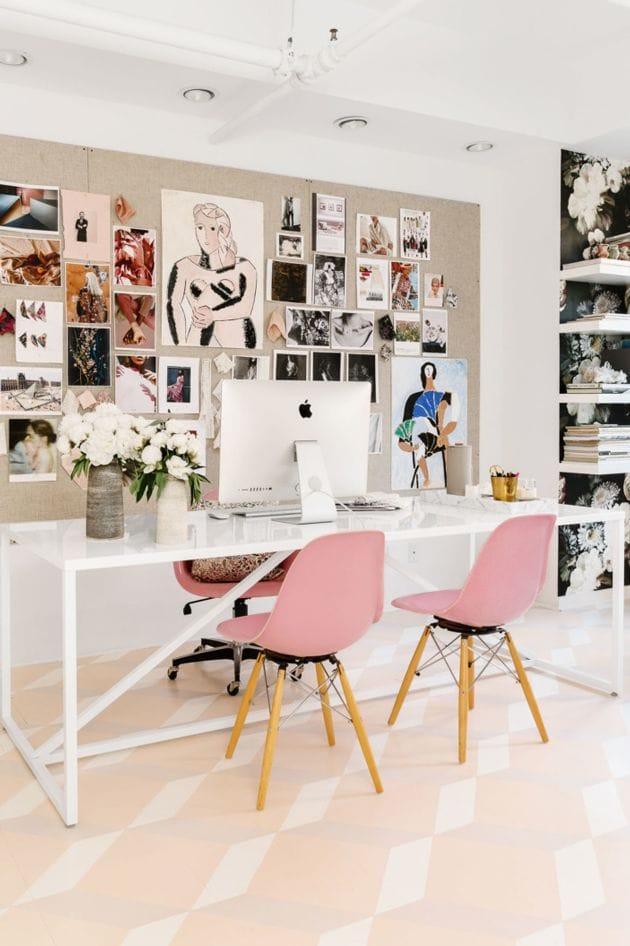 How to decorate with millennial pink!