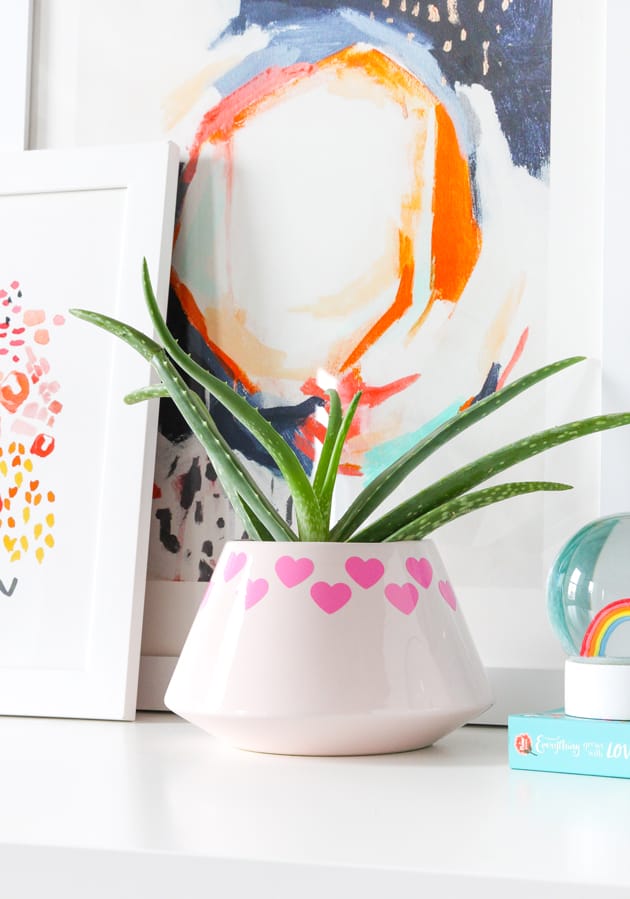 DIY Heart Planter