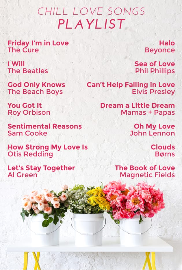 chill love songs playlist