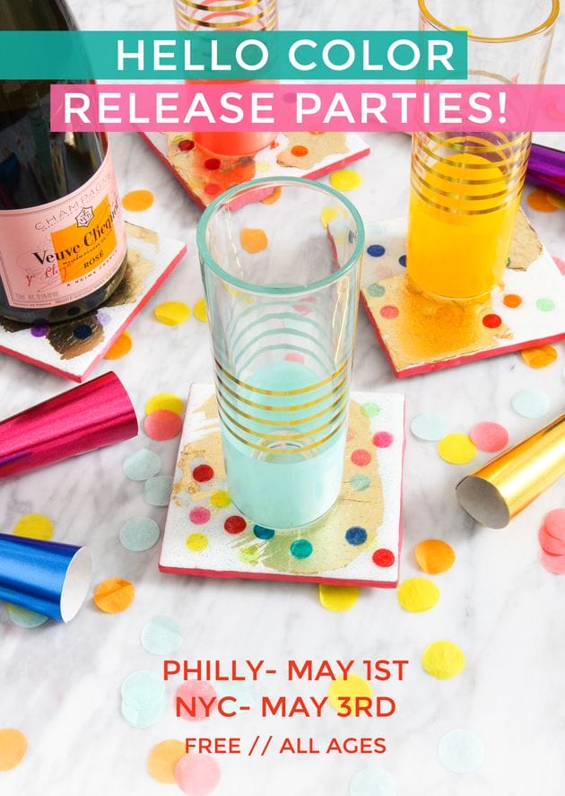 Hello Color Launch Parties