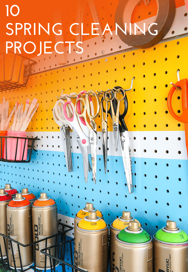 10 DIY Spring Cleaning Projects