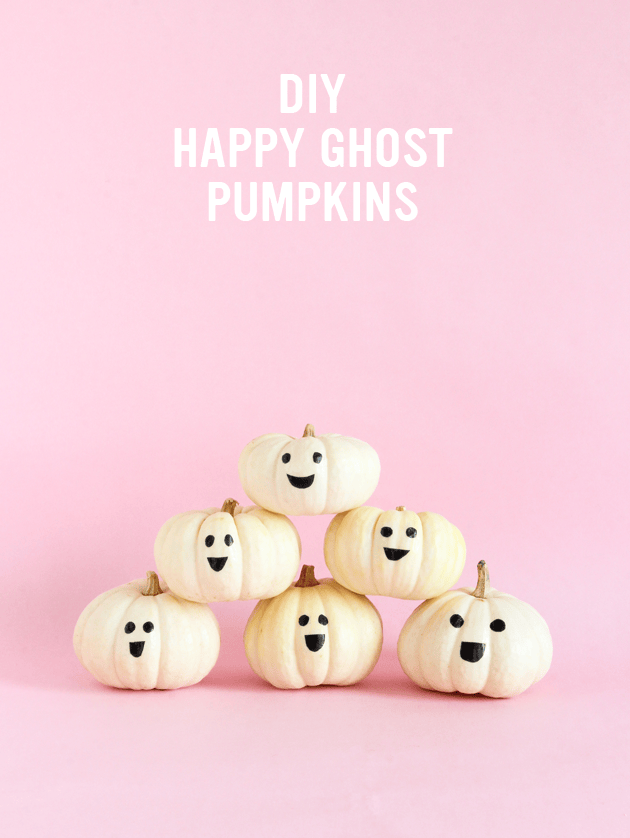10 Minutes or Less: DIY Happy Pumpkins
