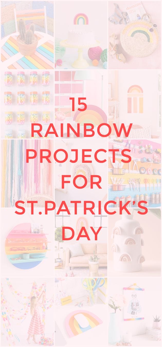 15 RAINBOW DIY PROJECTS