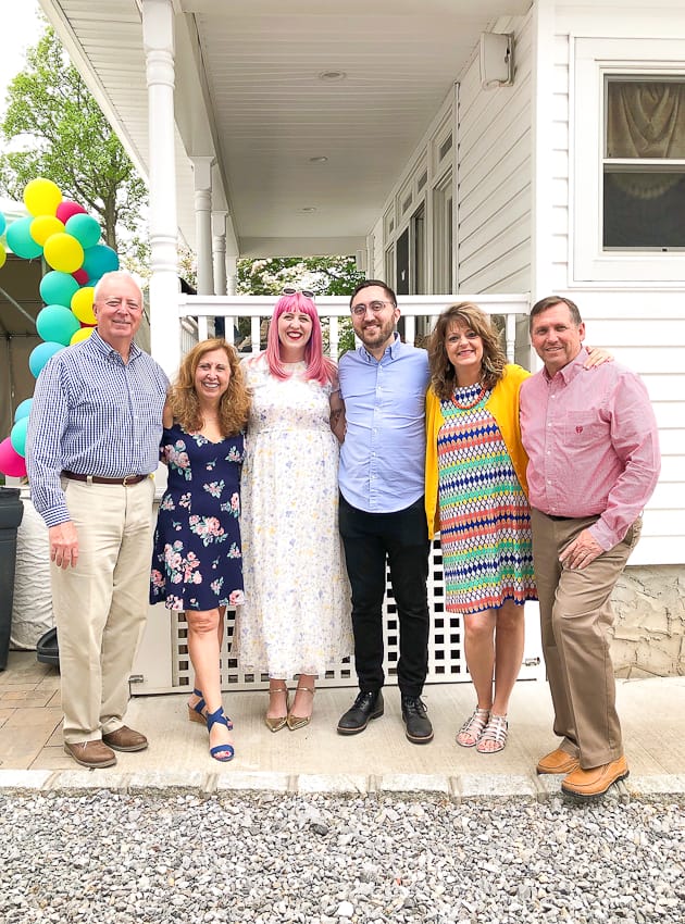DIY Backyard Engagement Party